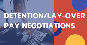 DETENTIONLAY-OVER PAY NEGOTIATIONS